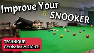 Snooker TECHNIQUE Important Points | PART 1