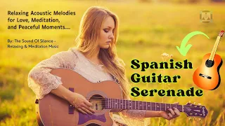 Spanish Guitar Serenade: Relaxing Acoustic Melodies for Love, Meditation, and Peaceful Moments ♪