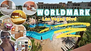 WORLDMARK Las Vegas Boulevard TOUR || Three Bedrooms Suite and Amenities || Kim Digal