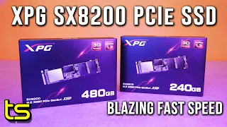 ADATA XPG SX8200 NVMe PCIe Gen 3 SSDs are fast!