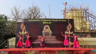 Jatiswaram  saveri presented by Nidhi A S, Yukti A S, L Akshaya, Vaishnavi M, Madhuvanti M