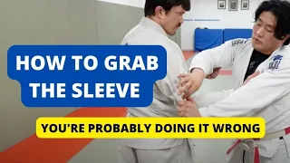 How to grab the sleeve in Judo