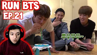 BTS playing board games - Run BTS! Ep 21 Reaction