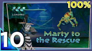 Madagascar (PS2) | Part 10: Marty to the Rescue | 100% Walkthrough (No Commentary)