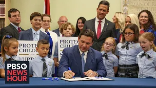 How Florida's 'Don't Say Gay' law regulates school lessons on gender, sexual orientation