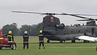 Chinook Helicopter at Headcorn Airfield