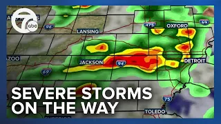 Detroit weather: Severe storms likely Wednesday afternoon and evening