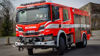 POŽÁRY.cz: Firma MOTO-TRUCK dodala hasičům ve Starém Jičíně zářivě červenou Scanii