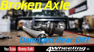Broken Axle, Damaged Rear Diff