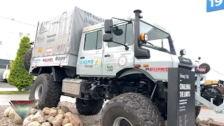 2023 Mercedes Unimog 5023 Walkaround IAA Transportation 2022 Hannover Messe