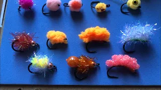 Egg Flies for Fall Run for Steelhead and Salmon 11 Fly Patterns