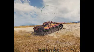 World of Tanks Leopard Prototyp A 1 v 4 intense ending