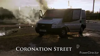 Coronation Street - Speed Daal Van Explodes (4th January 2023)