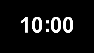 Đồng hồ đếm ngược 10 phút || 10 Minutes Countdown Timer