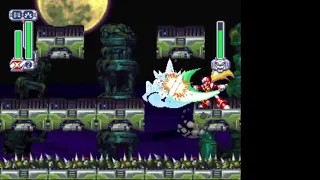 Mega Man X4 Quick Kill Split Mushroom Stage Mini Boss