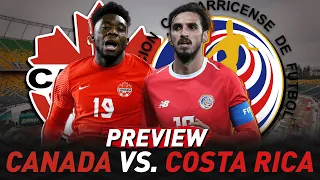 Canada vs. Costa Rica Preview | CONCACAF World Cup Qualifying