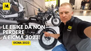 Le e-bike da non perdere ad Eicma 2023