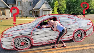 We surprised him with his first car!! What will he get? Let's GO!!