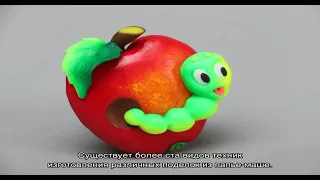 Как сделать яблоки из папье-маше