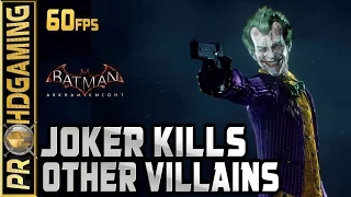 Arkham Knight (PC) I Joker Kills Killer Croc, Penguin, Riddler & Two Face