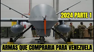 ARMAS PARA LAS FUERZAS ARMADAS DE VENEZUELA PARA EL 2024. PARTE 1