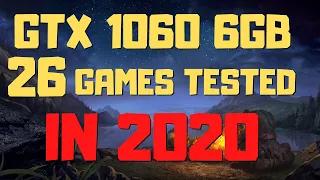 RYZEN 5 2600 GTX 1060 6GB IN 2020 BENCHMARK