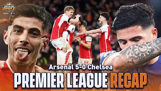 EPL Review: Arsenal THRASH lackluster Chelsea 5-0! | Morning Footy | CBS Sports Golazo