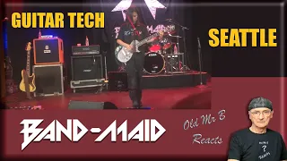 BAND - MAID / GUITAR TECH SEATTLE Oct 12, 2022 MU-CHAN!! (Reaction)