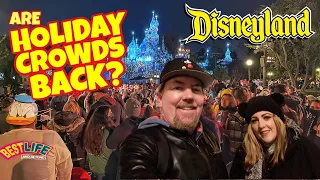 Are Holiday Crowds Back at Disneyland? A Walk Around the Park.. Wait Times, Tips Tricks & More!