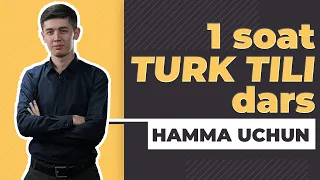 1 SOATLIK TURK TILI DARSLARI 1-DAN 17-DARSGACHA‎.