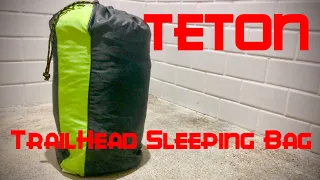 TETON Sports TrailHead Sleeping Bag UNBOXING
