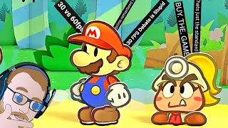 “You MUST Buy Paper Mario!!” - Nintendo Fanboys Lash Out at 30fps Criticism for Paper Mario Remake