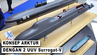 ARKTUR: Konsep Kapal Masa Depan Rusia, Ada 2 Drone Bawah Airnya juga