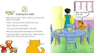 One story a day - Book 2 - Story 9: Setting the table