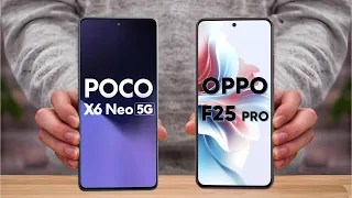 Poco X6 Neo vs Oppo F25 pro ⚡full comparison 🔥 which is better ?