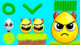 Draw to Smash 😡 Angry Eggs - Levels 1/100