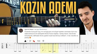 KZ Song. Erkesh Khasen – Kozin Ademi. Guitar Tabs