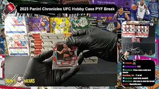 2023 Panini Chronicles UFC Hobby Case PYF Break / Release Day / Review / Kaboom!