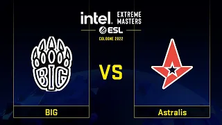 BIG vs Astralis | Map 3 Overpass | IEM Cologne 2022 - Play-In