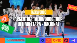 Argentina Taekwon-do Tour 2023 | EN VIVO | Última Etapa | Nacional | #TAEKWONDOenDEPORTV