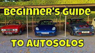 Beginner's guide to Autosolos in my PORSCHE CAYMAN 987