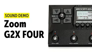 Zoom G2X Four - Sound Demo (no talking)