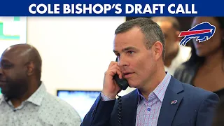 Cole Bishop Gets The Call From Buffalo Bills GM Brandon Beane! | NFL Draft 2024