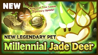 Millennial Tree Cookie Gets a Magic Candy! (ft. Millennial Jade Deer Legendary Pet)