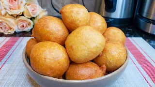 The Most Flavourful and Crunchy but Soft Coconut Puff Puff | Easy and Quick Puff Puff Recipe