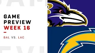 Baltimore Ravens vs. Los Angeles Chargers | Week 16 Game Preview | Move the Sticks