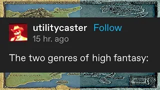 The two genres of high fantasy