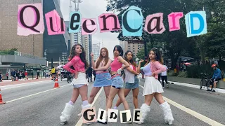 [KPOP IN PUBLIC ONE TAKE](여자)아이들((G)I-DLE) - '퀸카 (Queencard)' dance cover by ELYSIUM