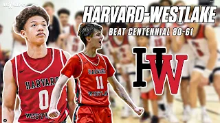 No. 14 Harvard-Westlake advances to CIF Open Division final after BEATING Centennial 80-61