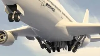 Boeing 747-8 "Intercontinental" landing gear rig in higher res